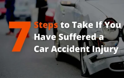 7 Steps to Take After Suffering a Car Accident Injury