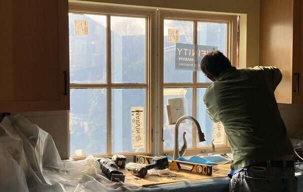 Wooden structural framing of a multi-unit residential development situated on potentially expansive soil, a site condition frequently evaluated by townhome construction defect attorneys